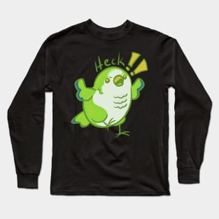 Heckers parrot Long Sleeve T-Shirt